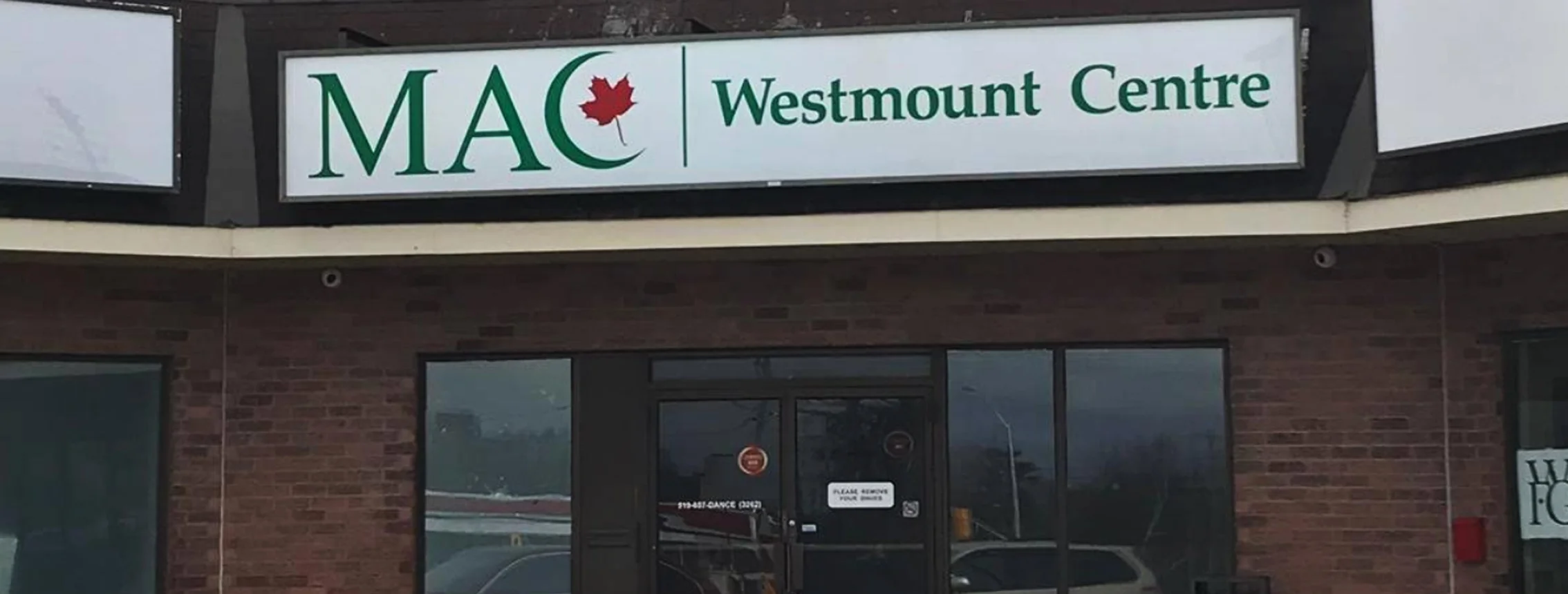 Exterior view of Westmount Masjid London building